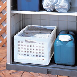 おりたたみコンテナ OC-28L ナチュラル ナチュラル W450×D325×H240mm アイリスオーヤマ