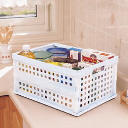 おりたたみコンテナ OC-32L ナチュラル ナチュラル W470×D350×H240mm アイリスオーヤマ