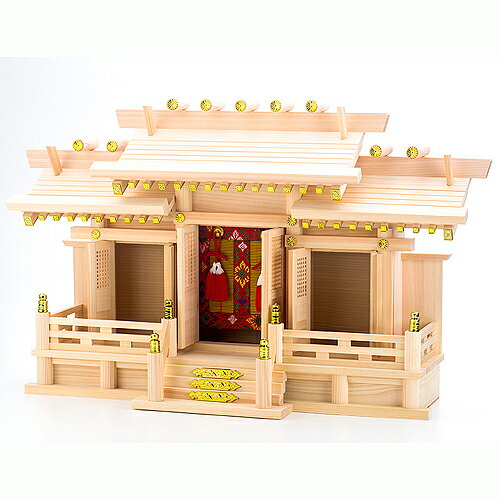 屋根違い三社開運（中）神棚セット 神棚の里