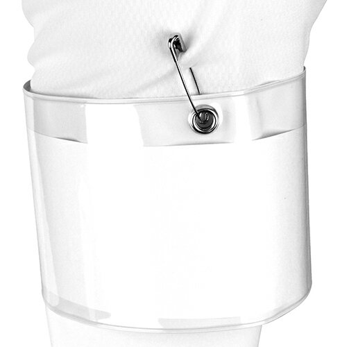 腕章 紙差し込み式 白 NO.65-N TOYO