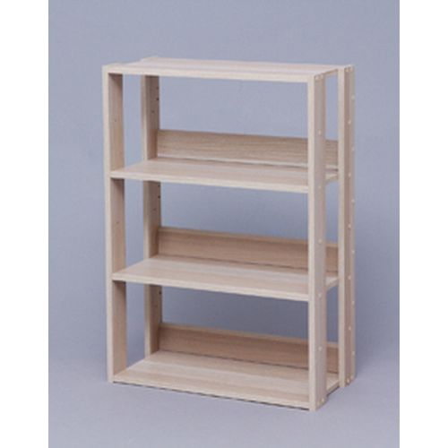 オープンウッドラック OWR-600 ナチュラル 600x293x879mm アイリスオーヤマ