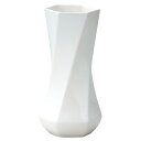 モノクロームフラワーベース 005-C-W ホワイト サイズ:S グリーンハウス