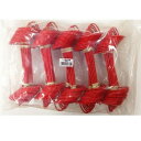 ★10%OFFクーポン 26日20:00〜27日09:59迄★農園芸用シート押さえ丸型 100個入 赤 長さ20cm 渡辺泰