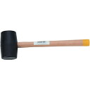 木柄ゴムハンマー 1‐1/2LBS 頭部重さ:1-1/2LBS SK11