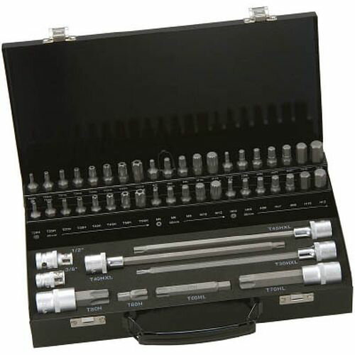 自動車向けソケットビット+ビットセット 49本セット BE5049 バーコ