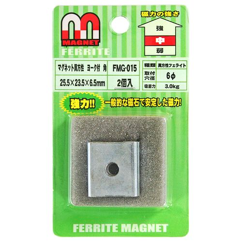 �ޥ��ͥåȰ����� �衼���� �� FMG-015 25.5��23.5��6.5mm �µ�����