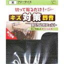 キズ・脚音対策 すべり止めフェルト フリーサイズ 1枚入 FS-803 黒 厚み2×100×120mm 和気産業