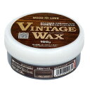 WOOD LOVE ビンテージワックス VINTAGE-WAX エボニーブラック 160g 160g エボニーブラック WOOD LOVE