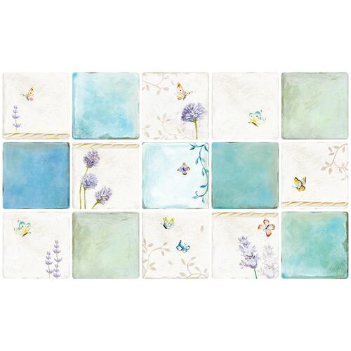 キッチンシート 700mmx422mmx0.5mm TS-3357-ALC-7 BUTTERFLY Dream Sticker