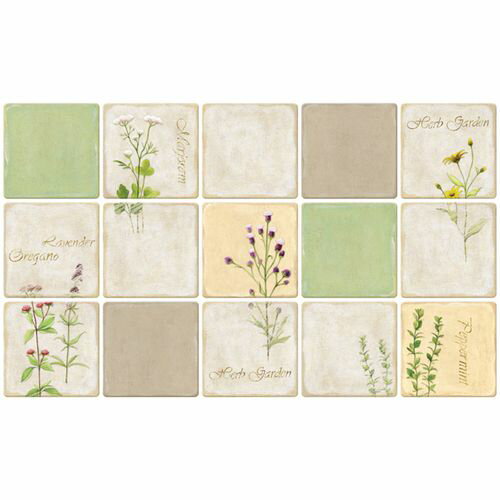 キッチンシート 700mmx422mmx0.5mm TS-4767-ALC-6 HERB Dream Sticker