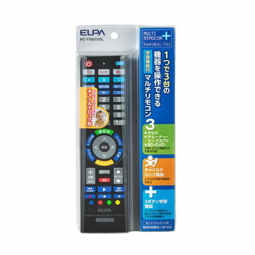 ޥ⥳ץ饹 RC-TV007UDL ELPA