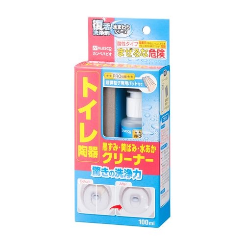 復活洗浄剤 トイレ陶器クリーナー 0-414-019 100ML 100ML カンペハピオ
