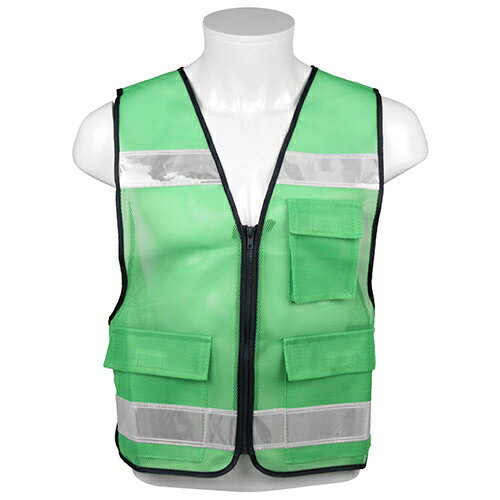 パトロールベスト SK-PAT-ViG 蛍光グリーン SK11