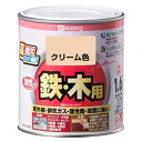 鉄・木用 油性ウレタンガード 1.6L クリーム色 カンペハピオ