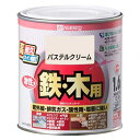 鉄・木用 油性ウレタンガード 1.6L パステルクリーム カンペハピオ