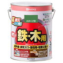 鉄・木用 油性ウレタンガード 3L わかくさ色 カンペハピオ