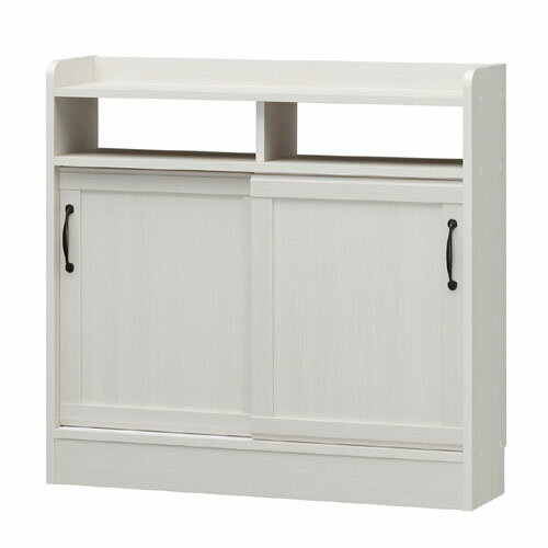 薄型キャビネット CEN-8590SD W899xD224xH856mm チェローネ