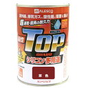 油性 シリコン多用途 トップガード 0.4L 茶色 カンペハピオ