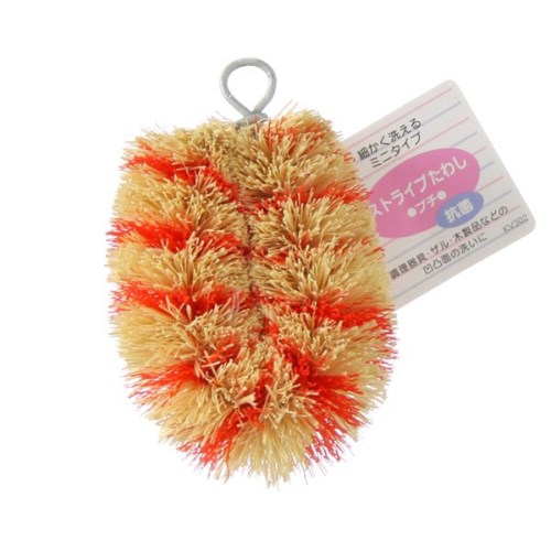 ★10%OFFクーポン 4日20:00〜5日23:59迄★アイセン ストライプたわし 抗菌 プチ アイセン