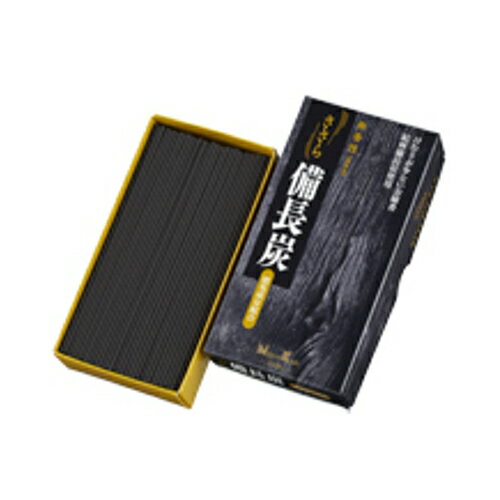 ささら備長炭 バラ詰 無香性 約120g 日本香堂