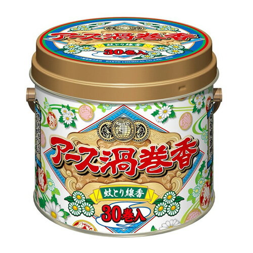 アース渦巻香 30巻缶入 30巻 アース製薬