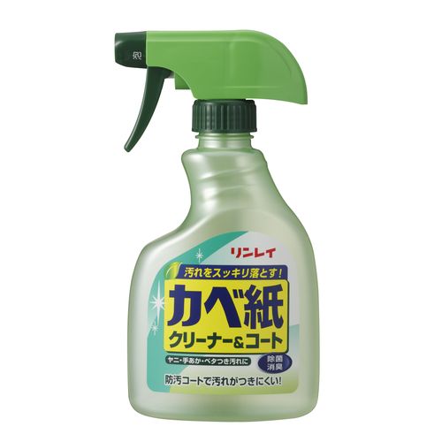 カベ紙クリーナー&コート 本体 400ml リンレイ