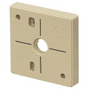 ポリ台角型 正方形 POW1111J H20xW118xD118(mm) 未来工業