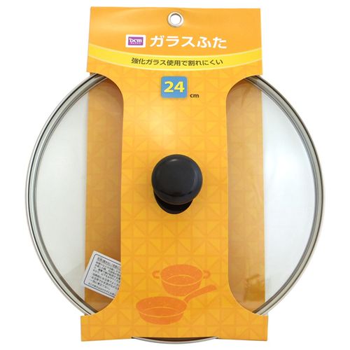 ガラスふた H17-GF06 24cm DCM