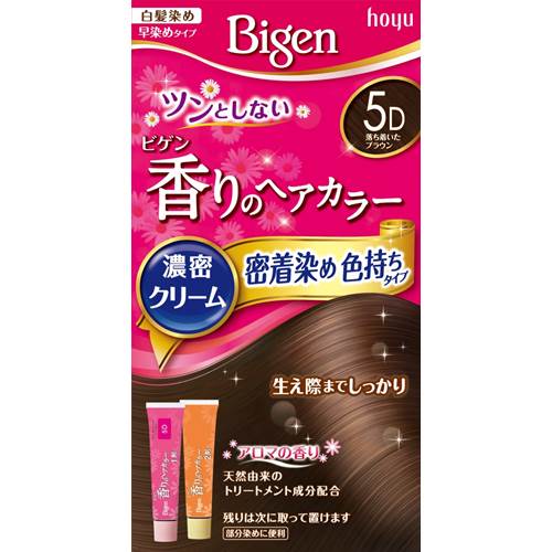 ビゲン香りのヘアカラークリーム 5D 5D 40g+40g Bigen