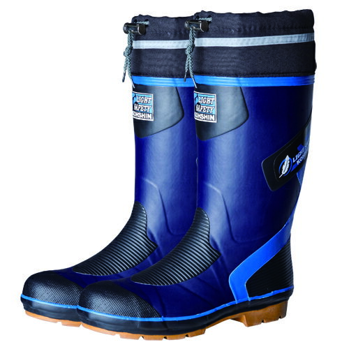 樹脂先芯軽量安全長靴 LSB-54ネイビー 27.0cm 弘進ゴム