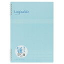 ロジカルエアー Wリングノート B5 B罫 40枚 NW-B509B-B ナカバヤシ