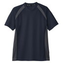 半袖Tシャツ(吸汗速乾) AS-627 ネイビー 4L ネイビー 4L コーコス信岡