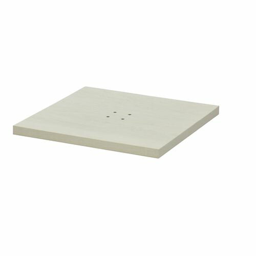 カフェキッツ天板 角 (メラミン) CFK-520SQ WH ホワイト 幅52x奥行52x高さ3.5cm エイ・アイ・エス [2]