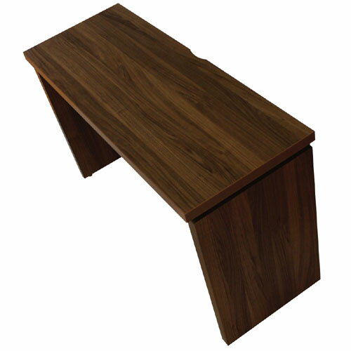 木製デスク SEP-7512DESKADK ダークブラウン 1200×458×726mm 白井産業