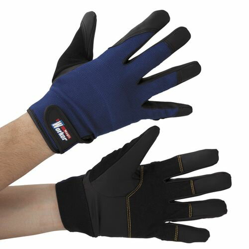 PUソフト手袋 アテ付 L DCM