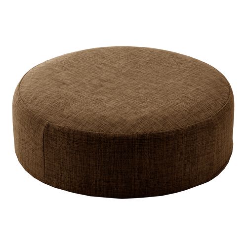 日本製 低反発クッション A367t-541BR カシコンブラウン 丸型 セルタン