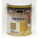 水性ウッディリコート 木部保護塗料 1.6L パリサンダ パリサンダ ニッペ ウッドデッキ 木部 防虫 防腐 はっ水 水性塗料