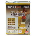 水性ウッディリコート 木部保護塗料 3.2L ウォルナット ウォルナット ニッペ ウッドデッキ 木部 防虫 防腐 はっ水 水性塗料