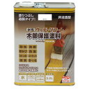 水性ウッディリコート 木部保護塗料 3.2L ホワイト ホワイト ニッペ ウッドデッキ 木部 防虫 防腐 はっ水 水性塗料