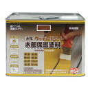 水性ウッディリコート 木部保護塗料 7L ウォルナット ウォルナット ニッペ ウッドデッキ 木部 防虫 防腐 はっ水 水性塗料