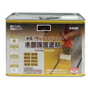 水性ウッディリコート 木部保護塗料 7L パリサンダ パリサンダ ニッペ ウッドデッキ 木部 防虫 防腐 はっ水 水性塗料
