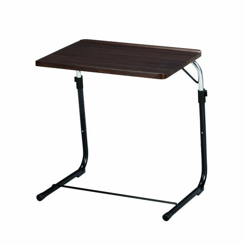 フォールディングサイドテーブル FLS-1 BR ブラウン W53.5xD46.5xH87cm KOEKI