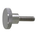 ローレットねじ(段付) ステンレス SH-NTS10-M6x30 Φ24x厚15、M6x30mm New Hikari