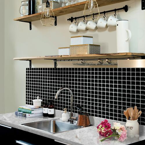 �⥶���������륷���� BST �֥�å� 31��31��cm�� TS-5009-BST-13 �֥�å� 31��31��cm�� Dream Sticker