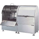 ★10%OFFクーポン 25日00:00〜23:59迄★【沖縄・離島配送不可】ゴミ収集庫 CKM-1200R-AD 18-8ステンレス W1200 D750 H...