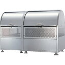 ★10%OFFクーポン 25日00:00〜23:59迄★【沖縄・離島配送不可】ゴミ収集庫 CKM-TN150R-A 21クロムステンレス W1500 D750 ...