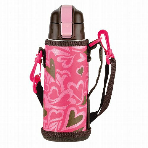 キッズチャージャー ダイレクトボトル 600ml HB-2798 ハート 600ml パール金属