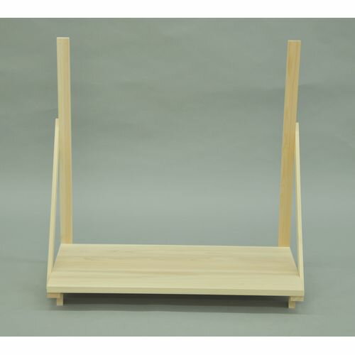 国産桧 神棚棚板セット 棚板セット中 ナチュラル 61.5x31.5x60cm エイ・アイ・エス