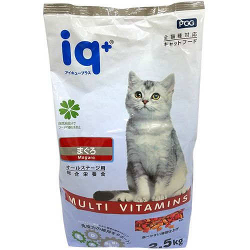 iq+ 猫ドライ まぐろ 2.5kg iq+