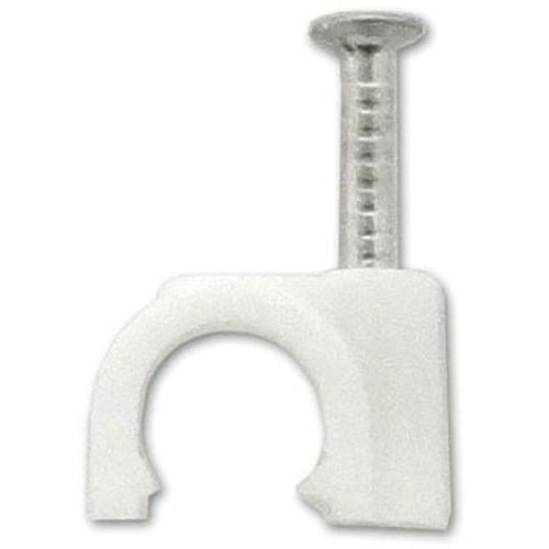 5C用片側サドルケーブルステップル STW5-50T ホワイト マックステル